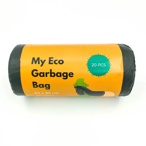 Compostable Garbage Bags on roll for household and commercial waste collection