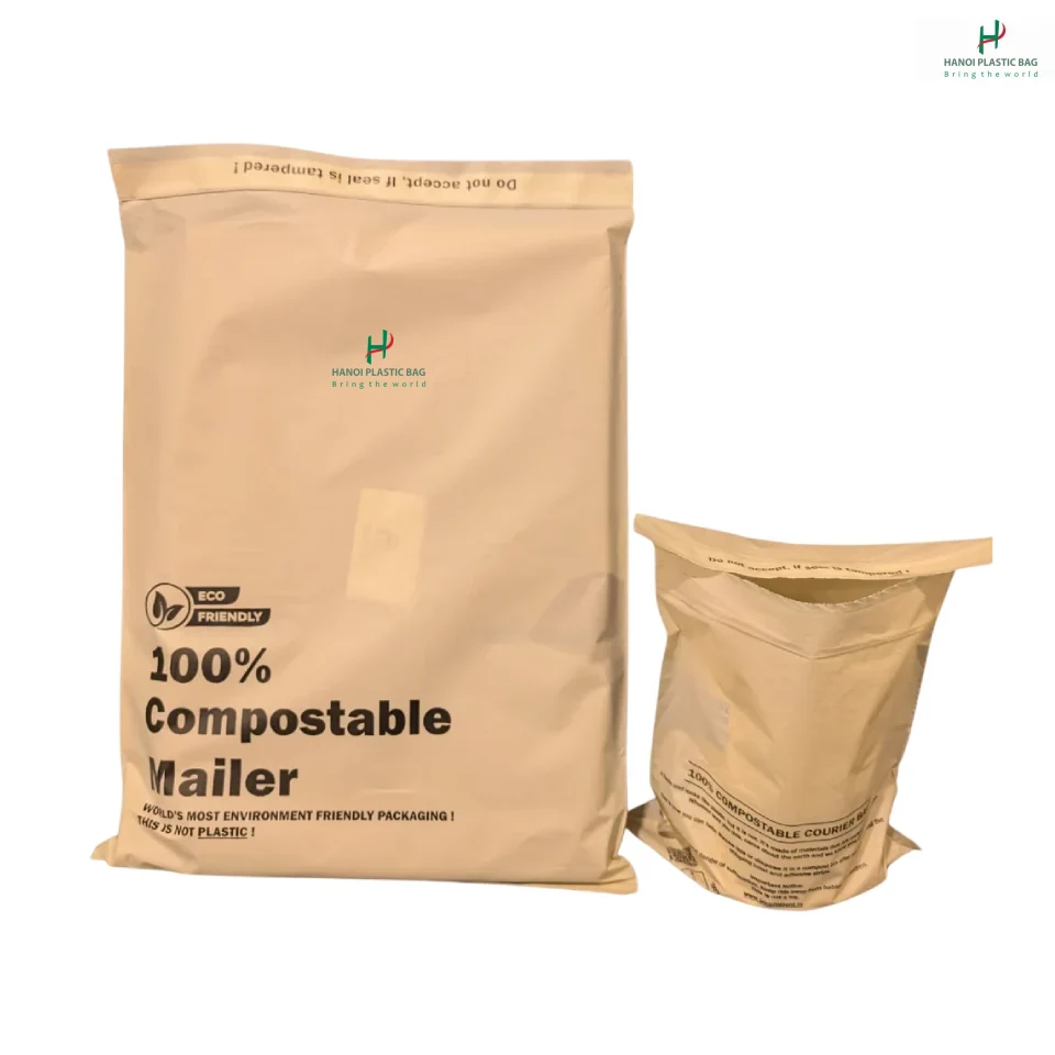 Compostable Mailers for sustainable e-commerce packaging