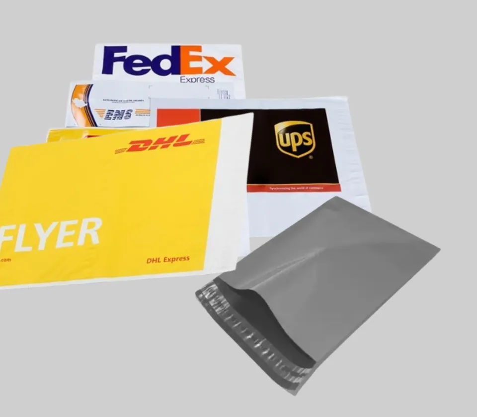 Mailing and shipping bags for e-commerce, courier, and logistics packaging
