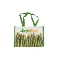 Custom PP Woven Shopping Bag with retail promotional printing